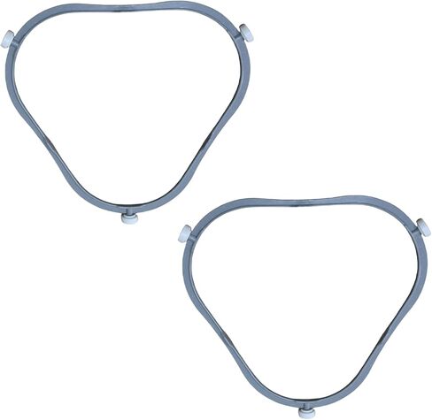 W11252182 8206227 Microwave Turntable Ring, Rotating Ring Roller 8206227, Middle Glass Plate Tray Support Holder, Replacement Inner Ring for Microwave Oven Glass Turntable Plate in Kuwait