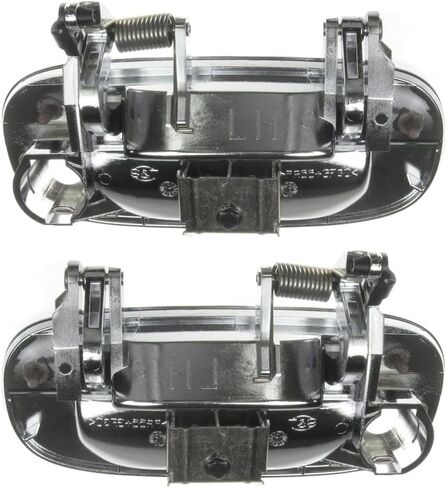 TRQ Left and Right Exterior Door Handle Set Compatible with 1994-2001 Dodge Ram 1500, 1994-2002 Ram 2500 3500 Drivers Side in Saudi Arabia