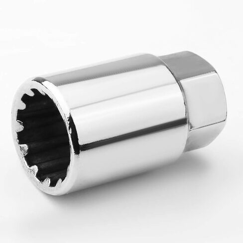 DNA MOTORING LN-ZTL-9023-125-LB 16Pcs M12 x 1.25 Open End 20mm OD/ 60mm Height Aluminum Alloy Lug Nuts + 4Pcs Lock Nut + 1Pc Key, Light Blue in Saudi Arabia
