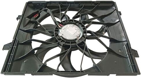 Engine Cooling Radiator Fan Assembly - Compatible with 2014-2022 Dodge Durango Sport Utility (with Heavy Duty Cooling) in Saudi Arabia