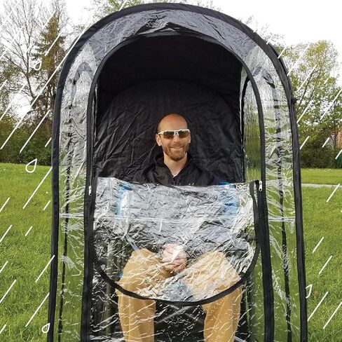 WeatherPod® The Original Shark Tank MyPod ™ 1-2 PORPON POD - ابق دافئًا وجافًا وخارجًا من الشمس - Weather Pod للرياضة أو المطر أو الرياح in Kuwait