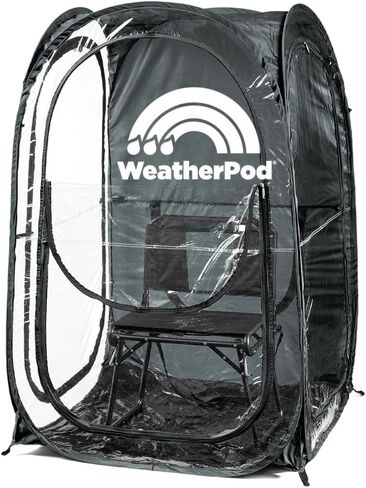 WeatherPod® The Original Shark Tank MyPod ™ 1-2 PORPON POD - ابق دافئًا وجافًا وخارجًا من الشمس - Weather Pod للرياضة أو المطر أو الرياح in Kuwait