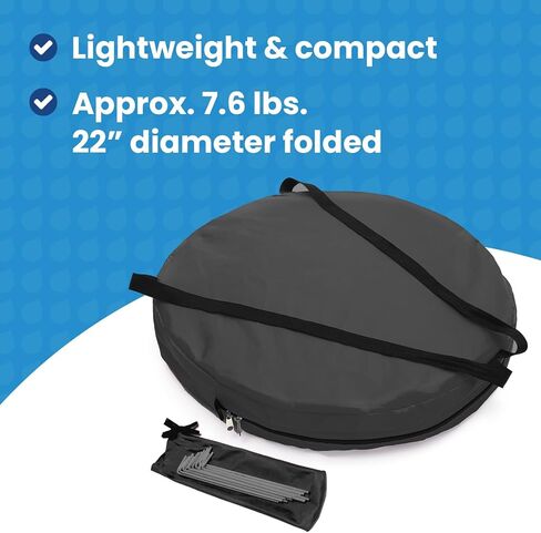 WeatherPod® The Original Shark Tank MyPod ™ 1-2 PORPON POD - ابق دافئًا وجافًا وخارجًا من الشمس - Weather Pod للرياضة أو المطر أو الرياح in Kuwait