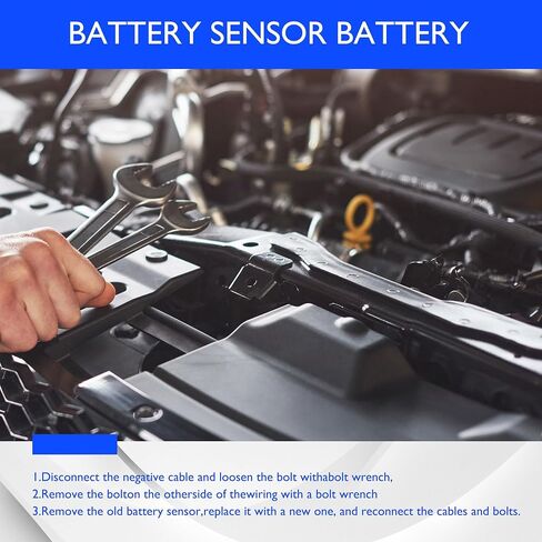 HiSport 13599060 Battery Current Sensor - Compatible with XT5 2017 Chevy Malibu 2016 2017 GMC Acadia 2017 2018 - Replace 13526054 13545954 in Saudi Arabia