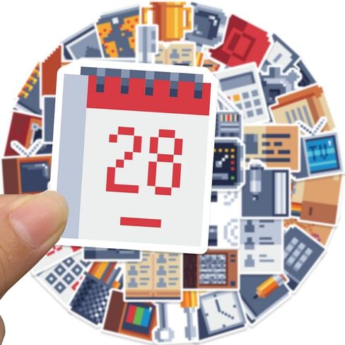 50 Pcs Scary Movie Stickers,Halloween Horror Skull Stickers,Waterproof Vinyl Gothic Stickers for Laptops, Water Bottles, Horror Stickers for Adults for Adults Girls Teens Mens. in Kuwait