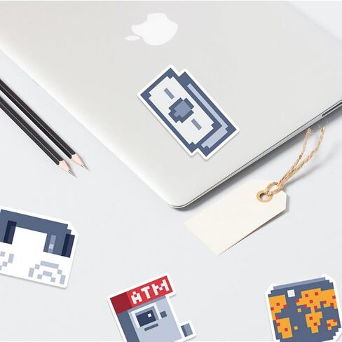 50 Pcs Scary Movie Stickers,Halloween Horror Skull Stickers,Waterproof Vinyl Gothic Stickers for Laptops, Water Bottles, Horror Stickers for Adults for Adults Girls Teens Mens. in Kuwait