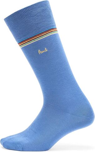 PS Paul Smith MEN SOCK GOLD LOGO EMB,TURQUOISE,0 in Saudi Arabia