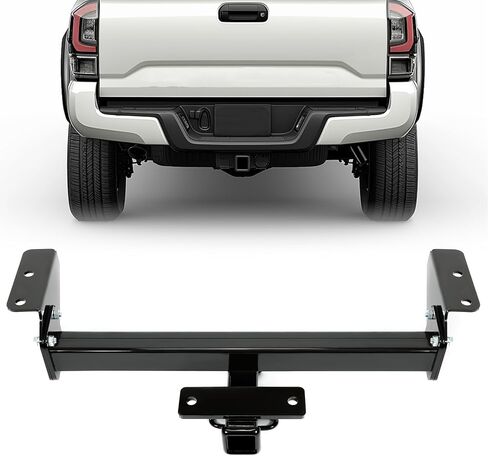 Kojem Class 4 Trailer Hitch Compatible with 2016-2023 Toyota Tacoma 2" Receiver Tow Hitch Powder Coated in Saudi Arabia