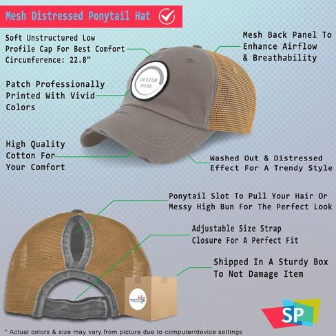 Womens High Ponytail Cap Cow Vintage Look Animals Farm & Domesticated Animals in Saudi Arabia