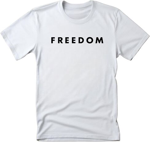 Freedom Charlie Kirk White Unisex T Shirt in Saudi Arabia