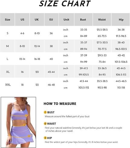 Womens Tummy Control Bikini Sets Scoop Neck Bathing Suit High Waisted Swim Skirt in Saudi Arabia