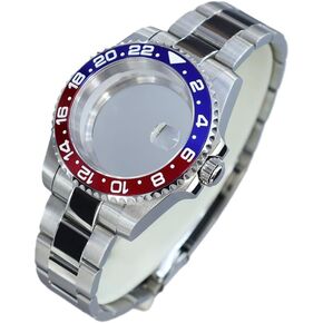 Watch Parts Ceramic Bezel Insert Stainless Steel Watch Case for Nh34 Nh35 Nh36 Nh38 8215 2824 Movement in Kuwait