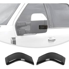 أغطية علامات سقف الكابينة من Linskip متوافقة مع Ford F250/F350/F450/F550 1999-2016، واقي ضوء الكابينة LED، الملحقات الخارجية (دخان داكن) in Kuwait
