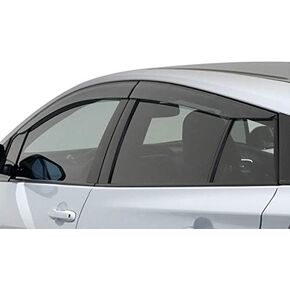 WellVisors Window Visors Wind Deflectors Compatible with Toyota 2016-2022 Prius/Prime 2017-2022 Premium Series Rain Guards 3-847TY042 in Saudi Arabia