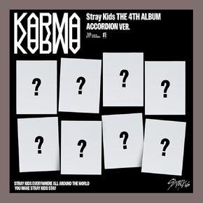 ألبوم Stray Kids KARMA الرابع الكامل (أكورديون - إصدار هيونجين) in Kuwait