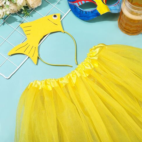 مجموعة الأزياء الحيوانية SEA SET FISH GOLDFISH MARINE LIFE TEALLING و TUTU للنساء ملحقات MARDI GRAS in Kuwait