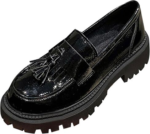 Platform Loafers for Women Chunky Loafers Shoes Penny Loafers Slip On Comfort Casual Fashion Business Work Shoes in Saudi Arabia