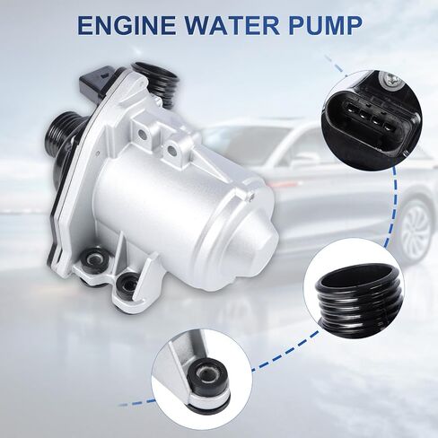 11517568595 Engine Electric Coolant Water Pump Fits for BMW E70 X5 3.0Si 30I 2007 2008 2009 2010 Replace OE 11517546996 11519894484 in Saudi Arabia