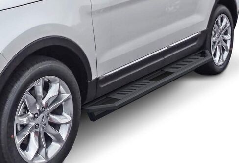 APS 6.5in Side Armor Stainless Steel Running Boards Compatible with Ford Explorer 2011-2019 Sport Utility 4-Door (Nerf Bars Side Steps Side Bars) in Saudi Arabia