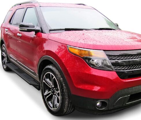 APS 6.5in Side Armor Stainless Steel Running Boards Compatible with Ford Explorer 2011-2019 Sport Utility 4-Door (Nerf Bars Side Steps Side Bars) in Saudi Arabia