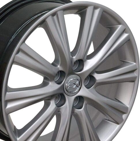 إطارات OE Wheels LX43 مقاس 17 بوصة تناسب طراز ES350 5x114.3 17x7 فضي لامع - هولاندر 74191 (1) in Saudi Arabia