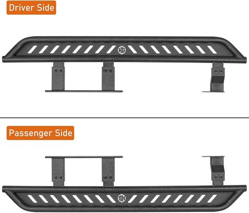 Hooke Road GX460 Side Steps Running Boards for 2010-2023 Lexus GX460, Sturdy Steel Rock Slider Nerf Bars with 7.57" Wide Non-Slip Step Pads in Saudi Arabia