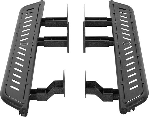 Hooke Road GX460 Side Steps Running Boards for 2010-2023 Lexus GX460, Sturdy Steel Rock Slider Nerf Bars with 7.57" Wide Non-Slip Step Pads in Saudi Arabia