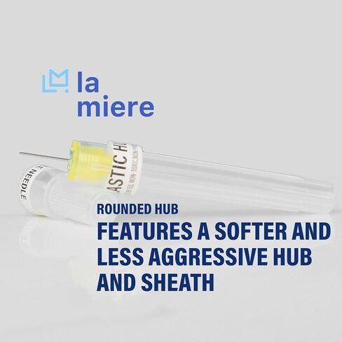 100P Disposable Premium Dental Plastic Hub Needles in Perforated Box (27G Long), Length 30mm in Kuwait