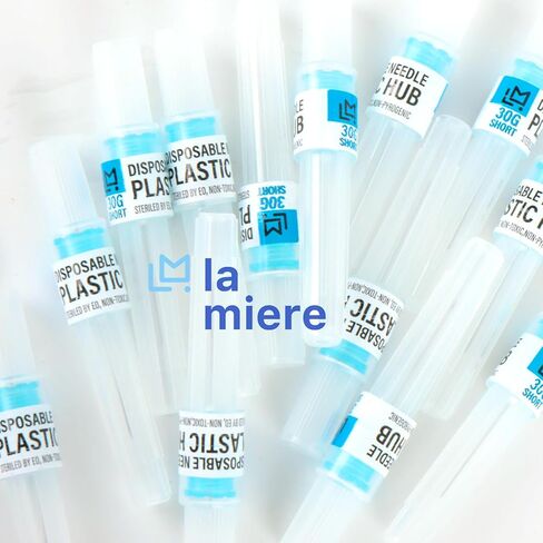 100P Disposable Premium Dental Plastic Hub Needles in Perforated Box (27G Long), Length 30mm in Saudi Arabia