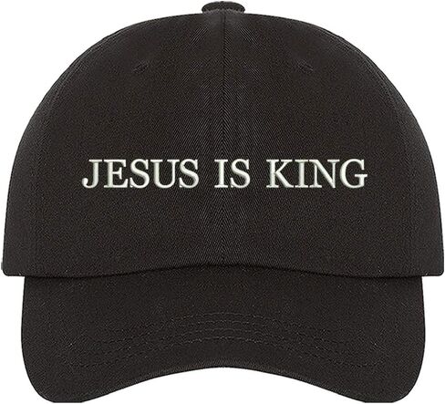 Jesus is King Embroidered Unisex Baseball Hat – Jesus is King Baseball Cap in Saudi Arabia