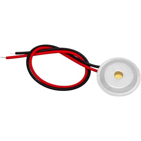 10 Pcs Piezoelectric Piezo Ceramic Wafer Plate Dia 15mm for Buzzer Loudspeaker + Aluminum Shell in Kuwait