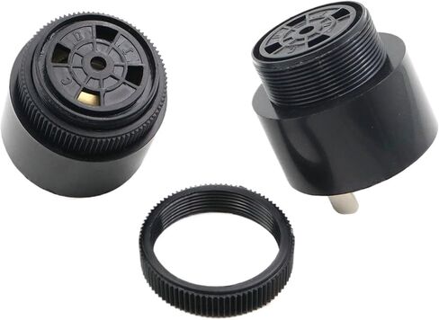 1PCS 3610 Continuous Sound 100dB Active Piezoelectric Buzzer High Decibel DC 12V 24V Alarm Piezo Buzzer 36*32MM Plug-in/Wire(3610 DC24V with Wire) in Saudi Arabia
