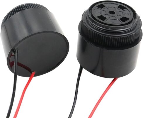 1PCS 3610 Continuous Sound 100dB Active Piezoelectric Buzzer High Decibel DC 12V 24V Alarm Piezo Buzzer 36*32MM Plug-in/Wire(3610 DC24V with Wire) in Saudi Arabia