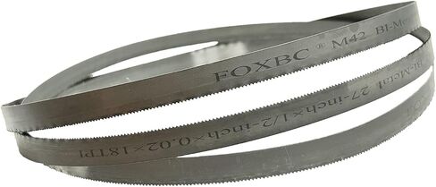 شفرات المنشار الحزامي FOXBC 30-9/16 بوصة 14/18 TPI، 30-9/16 بوصة × 1/2 بوصة × 0.020 بوصة، بديلة لمنشار شريط ميلووكي المعدني، 3 عبوات in Saudi Arabia
