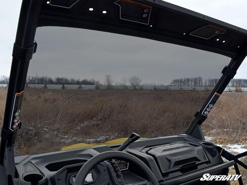 SuperATV Full Windshield for Can-Am Defender | Scratch Resistant | Dark Tint in Saudi Arabia