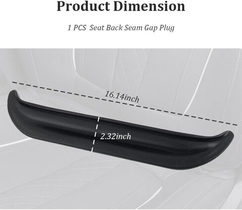 Car Seat Gap Filler for Back Seam,Flexible Car Gap Filler Avoids Phones Keys from Falling into The Seam and Car Decorations,Universal Gap Filler for Car Seat Car Accessories Interior in Saudi Arabia