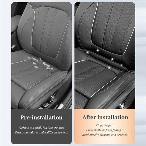 Car Seat Gap Filler for Back Seam,Flexible Car Gap Filler Avoids Phones Keys from Falling into The Seam and Car Decorations,Universal Gap Filler for Car Seat Car Accessories Interior in Saudi Arabia