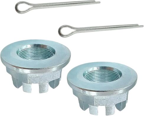 2Pcs Rear Axle Castle Nuts 20mm 90304-HM7-A10 Replacement for Honda ATV Rancher Recon TRX250 350 400 420 450 500 Rincon 650 680 Pioneer 500 700 1000 UTV in Saudi Arabia