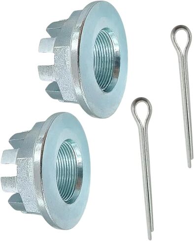 2Pcs Rear Axle Castle Nuts 20mm 90304-HM7-A10 Replacement for Honda ATV Rancher Recon TRX250 350 400 420 450 500 Rincon 650 680 Pioneer 500 700 1000 UTV in Saudi Arabia