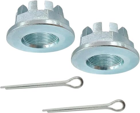 2Pcs Rear Axle Castle Nuts 20mm 90304-HM7-A10 Replacement for Honda ATV Rancher Recon TRX250 350 400 420 450 500 Rincon 650 680 Pioneer 500 700 1000 UTV in Saudi Arabia