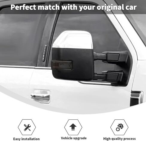 Linskip Tail Light Covers Compatible with Ford F250/F350/F450/F550 2023-2026+, Tail Lamp Guard Trim Bezels Decoration Accessories, Exterior Accessories(Smoke Dark) in Saudi Arabia