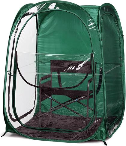 WeatherPod® The Original Shark Tank MyPod™ 1-2 Person Pop-Up Pod - Stay Warm, Dry, and Out of The Sun - Weather Pod for Sports, Rain, or Wind (Royal Blue, 46" L x 46" W x 59" H) in Saudi Arabia