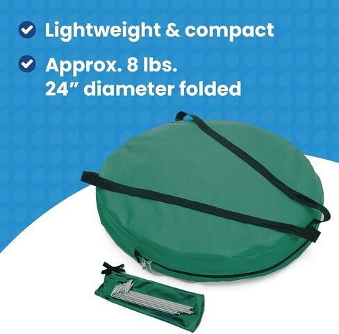 WeatherPod® The Original Shark Tank MyPod™ 1-2 Person Pop-Up Pod - Stay Warm, Dry, and Out of The Sun - Weather Pod for Sports, Rain, or Wind (Royal Blue, 46" L x 46" W x 59" H) in Saudi Arabia
