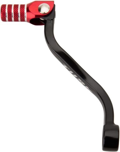 TUSK Folding Shift Lever Black/Red Tip Compatible with GasGas EC 300 (Fuel Injected) 2021-2023 in Saudi Arabia