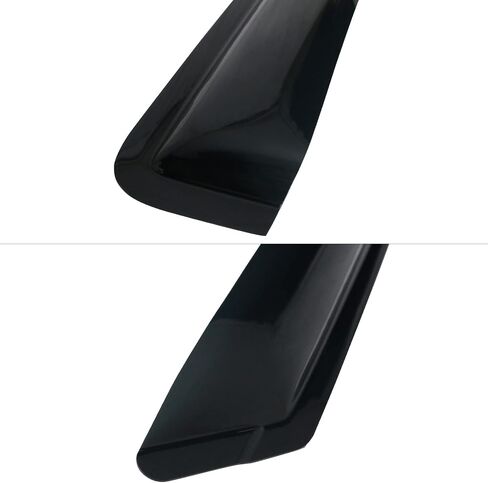 IKON MOTORSPORTS Tape On External Window Visor, Compatible with 1997-2017 Ford Expedition 1998-2017 Lincoln Navigator, Acrylic Smoke Tinted 4PCS Sun Rain Shade Guard Wind Vent Air Deflector in Saudi Arabia