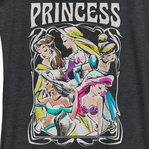 Disney Retro Princess Women's Racerback Tank Top in Saudi Arabia