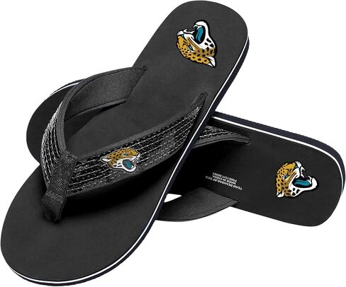 FOCO New York Jets NFL Womens Sequin Flip Flop - صغير - (7-8) in Saudi Arabia