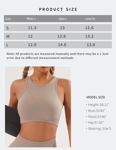 High Neck Seamless Sports Bra Ribbed Crop Top for Gym and Yoga in Saudi Arabia
