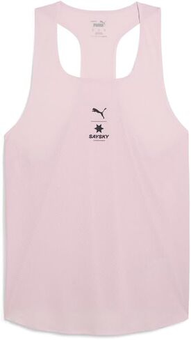 PUMA Mens X Saysky Crew Neck Tank Casual - Pink - Size M in Saudi Arabia