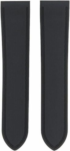 Ewatchparts 23mm Rubber Diver Watch Band Strap Compatible With Cartier Santos 100XL Watch W20073x8 in Saudi Arabia
